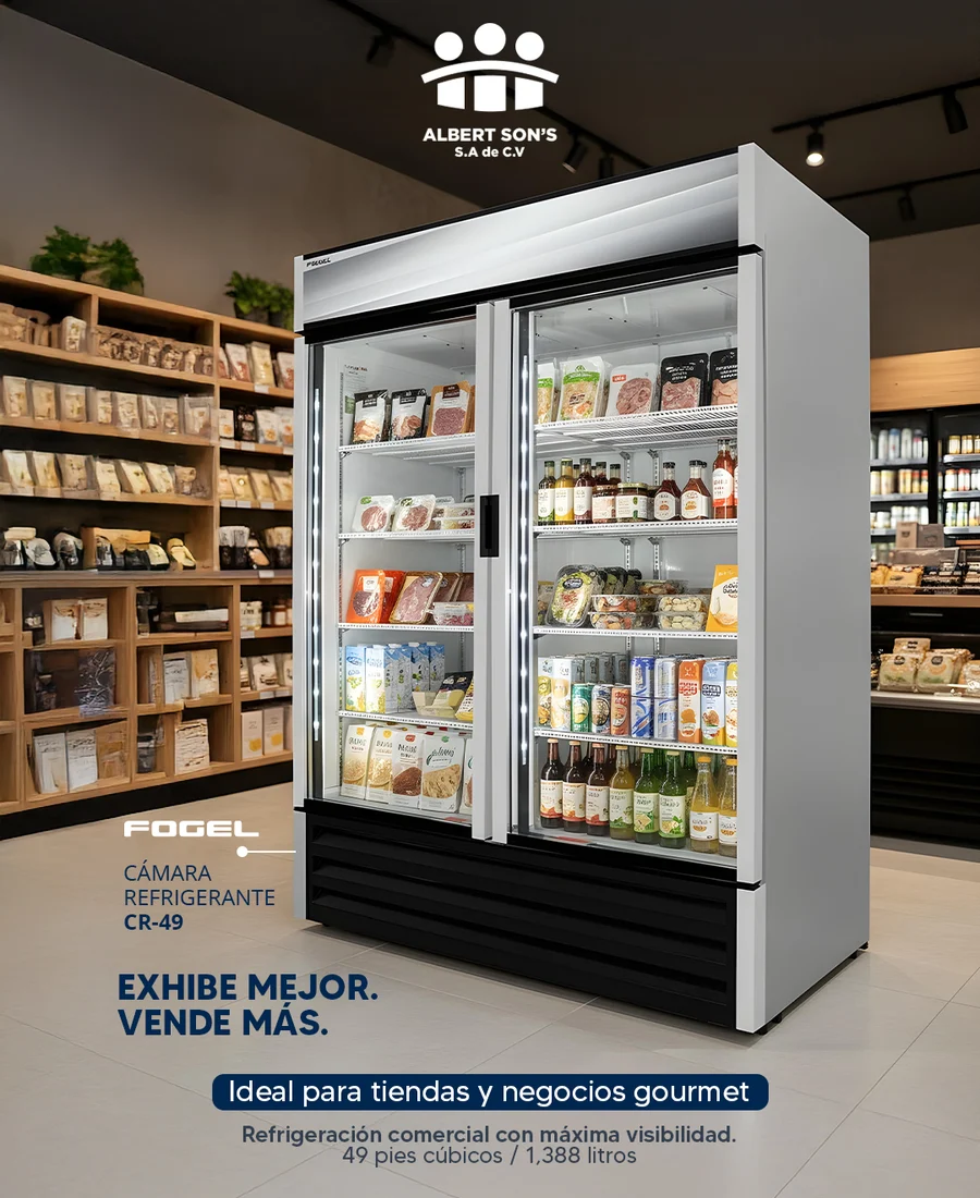 Exhibe mejor tus productos y convierte cada vitrina en una oportunidad de venta