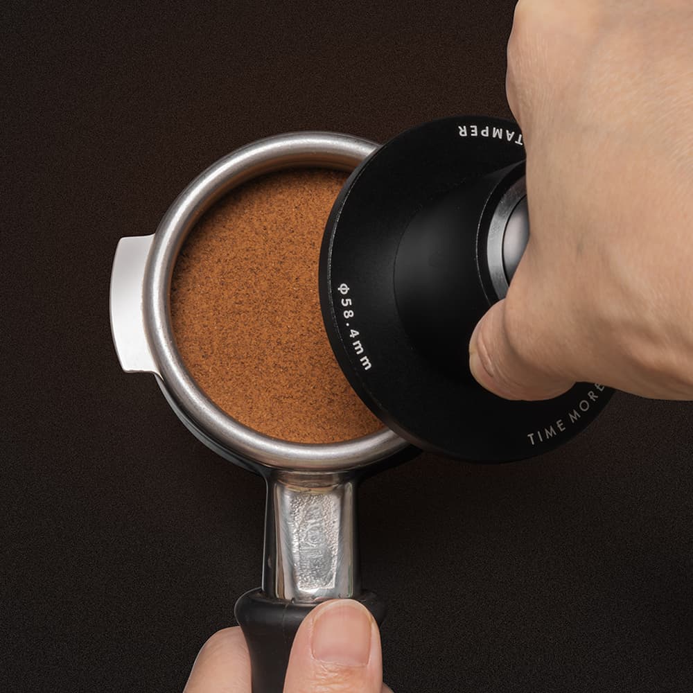 IMPULSE IMPACT TAMPER 58.4MM COMPACTADOR DE CAFÉ ACANALADO