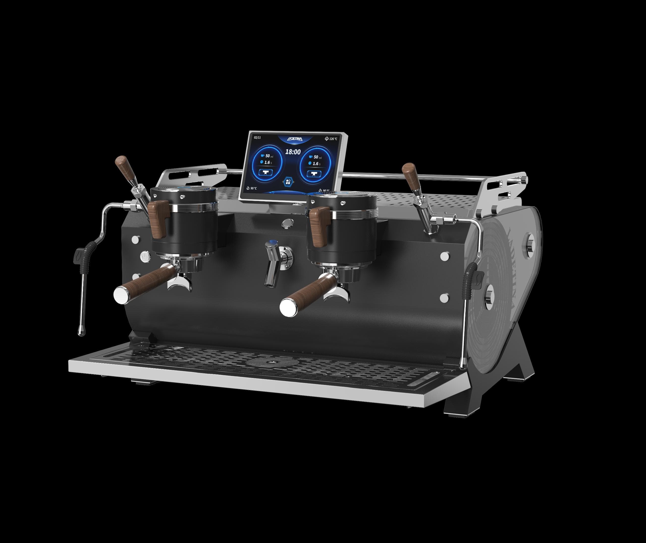 AT2-2 MÁQUINA ESPRESSO SEMIAUTOMÁTICA DE 2 GRUPOS 220V/60HZ