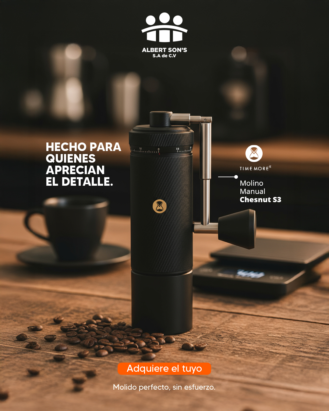 Equipo comercial Albert Sons